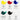 LQX PRO HEAVY BODY ACRYLIC 6X22ML CLASSICS SET [COLOR CHART]  887452995401