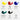 LQX PRO HEAVY BODY ACRYLIC 6X59ML CLASSICS SET [COLOR CHART] 887452997450