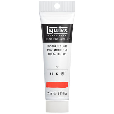 LQX HEAVY BODY ACRYLIC 59ML 294 NAPHTHOL RED LIGHT 094376921793