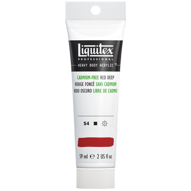 LQX HEAVY BODY ACRYLIC 59ML 895 CADMIUM-FREE RED DEEP 887452997269