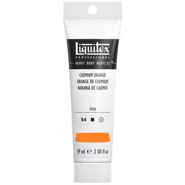 LQX HEAVY BODY ACRYLIC 59ML 150 CADMIUM ORANGE 094376921441