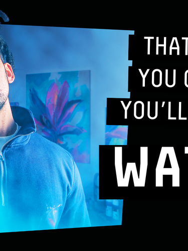 That won't work, you can't do that, you'll never finish it - Watch me